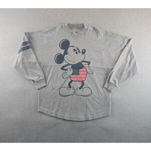 Disney Spirit Jersey Mickey Mouse American Original USA American Flag Size Small